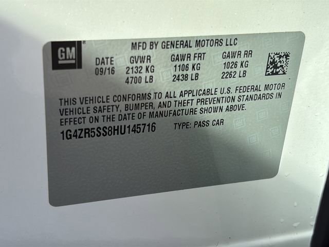 Used 2017 Buick LaCrosse Premium w/ Driver Confidence Package #2 image 39