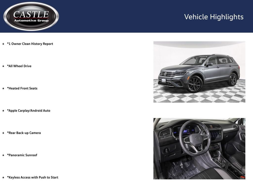 Used 2022 Volkswagen Tiguan SE image 3