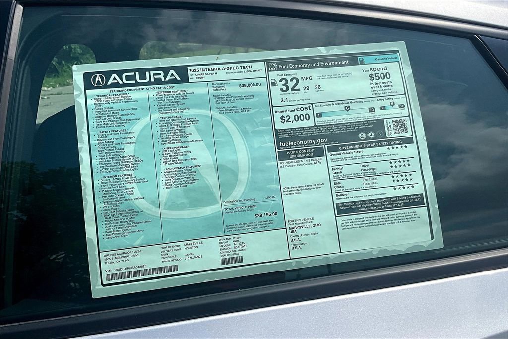New 2025 Acura Integra A-Spec FWD image 30