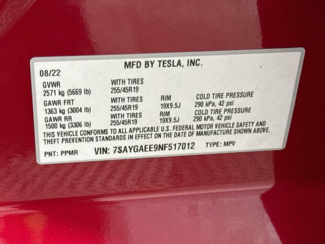Used 2022 Tesla Model Y Long Range AWD/4WD image 31