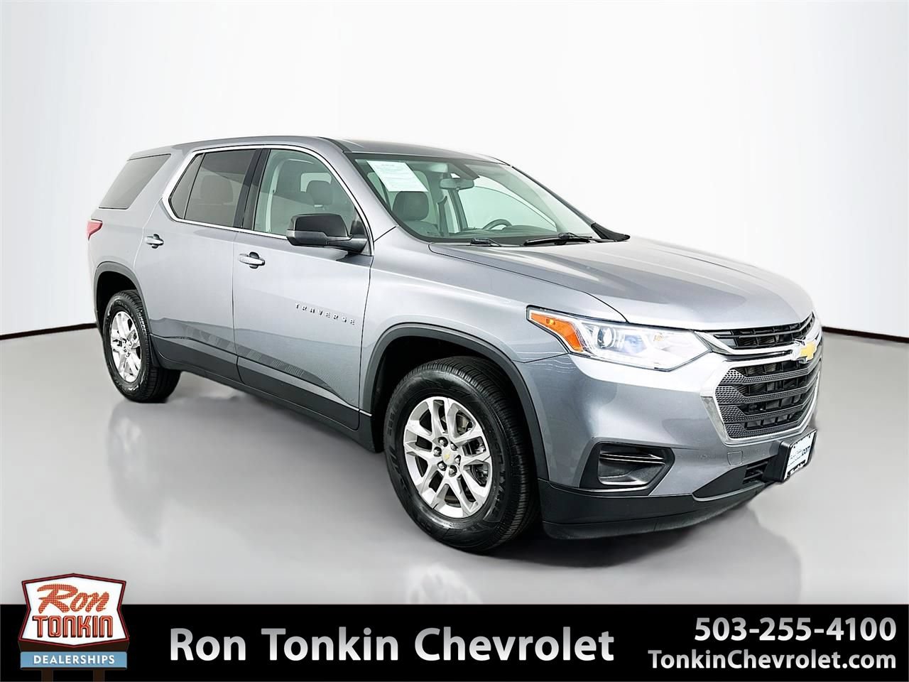 Used 2021 Chevrolet Traverse LS AWD/4WD image 1