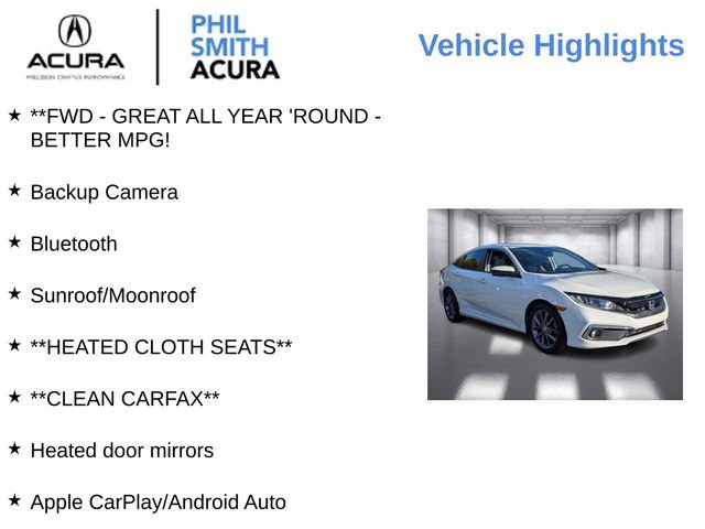 Used 2019 Honda Civic EX image 4