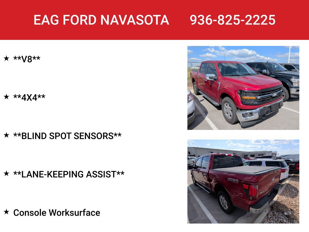 Used 2024 Ford F150 XLT w/ Equipment Group 302A MID AWD/4WD image 8