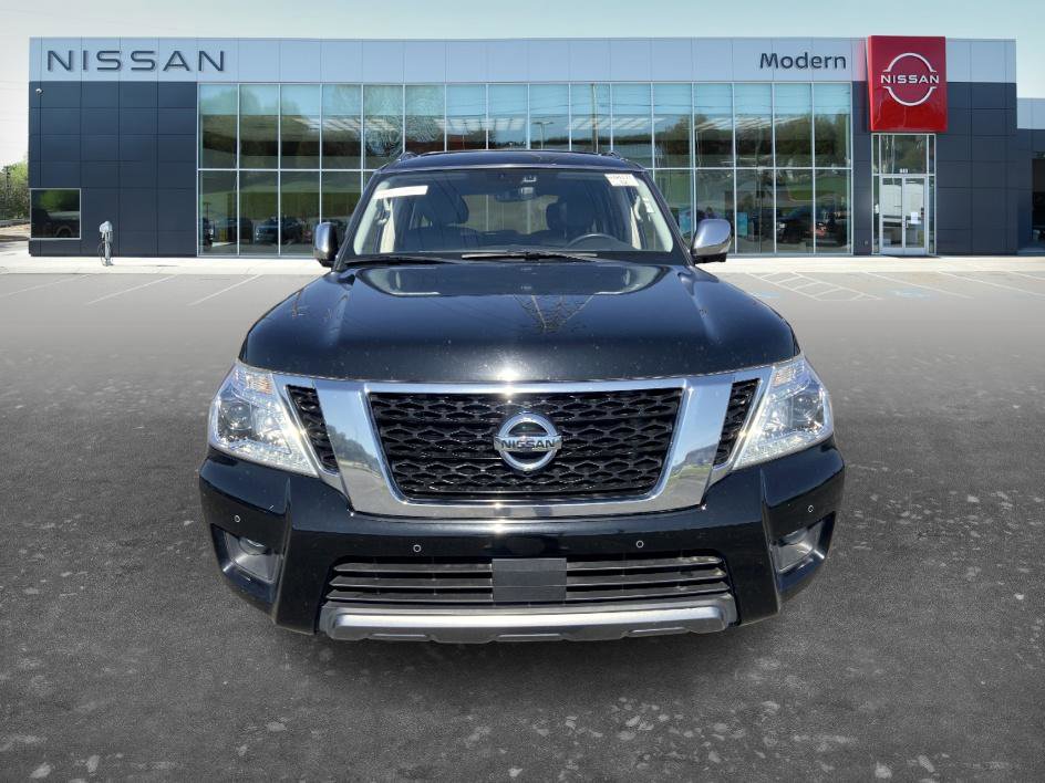 Used 2020 Nissan Armada Platinum w/ Captain's Chairs Package RWD image 2