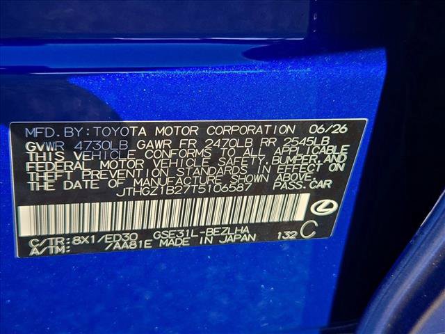Used 2026 Lexus IS 350 F Sport w/ Technology Package RWD image 14