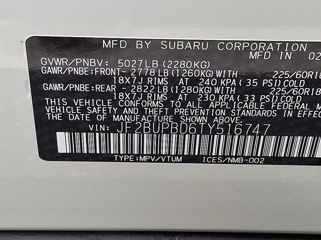 New 2026 Subaru Outback Premium AWD/4WD image 20