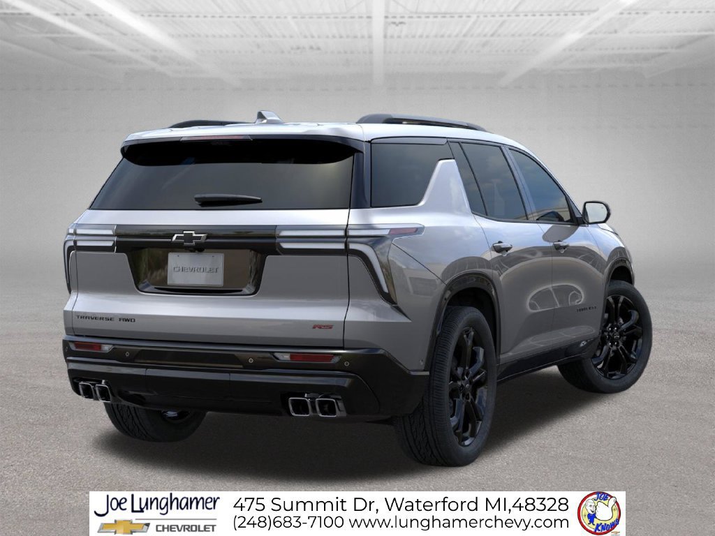 New 2027 Chevrolet Traverse RS w/ LPO, Floor Liner Package AWD/4WD image 4