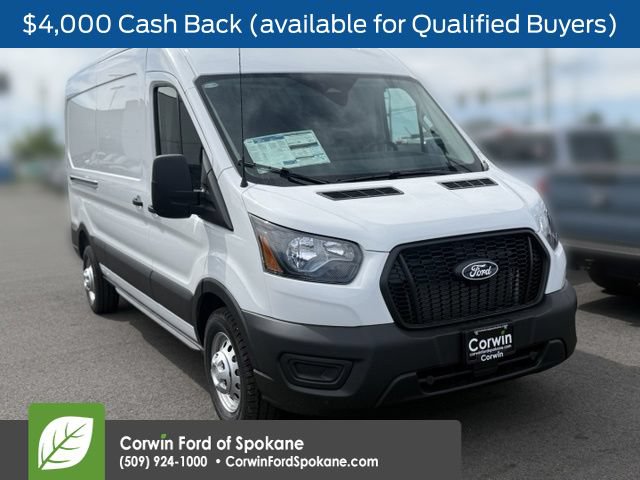 New 2026 Ford Transit 250 148 Medium Roof Extended AWD w/ Load Area Protection Package 360° Tour