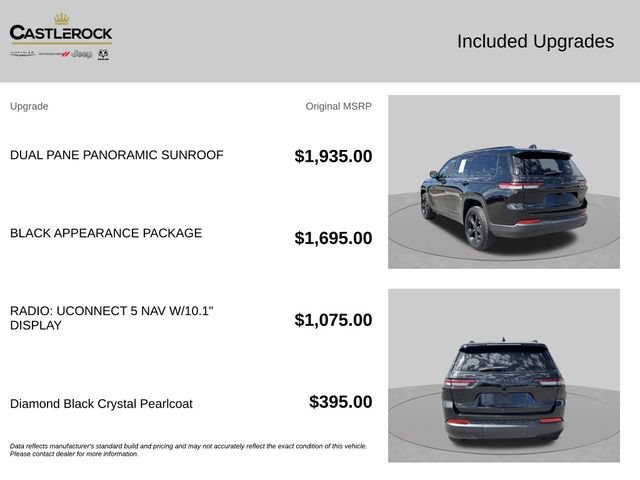 Certified 2022 Jeep Grand Cherokee L Limited w/ Black Appearance Package AWD/4WD image 6