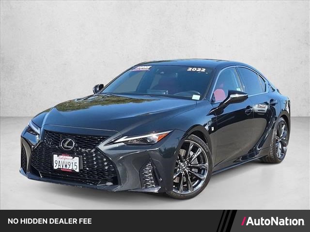 Used 2022 Lexus IS 350 F Sport w/ Navigation Package