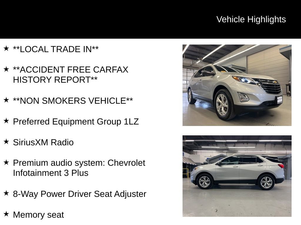 Used 2021 Chevrolet Equinox Premier w/ LPO, Floor Liner Package image 2