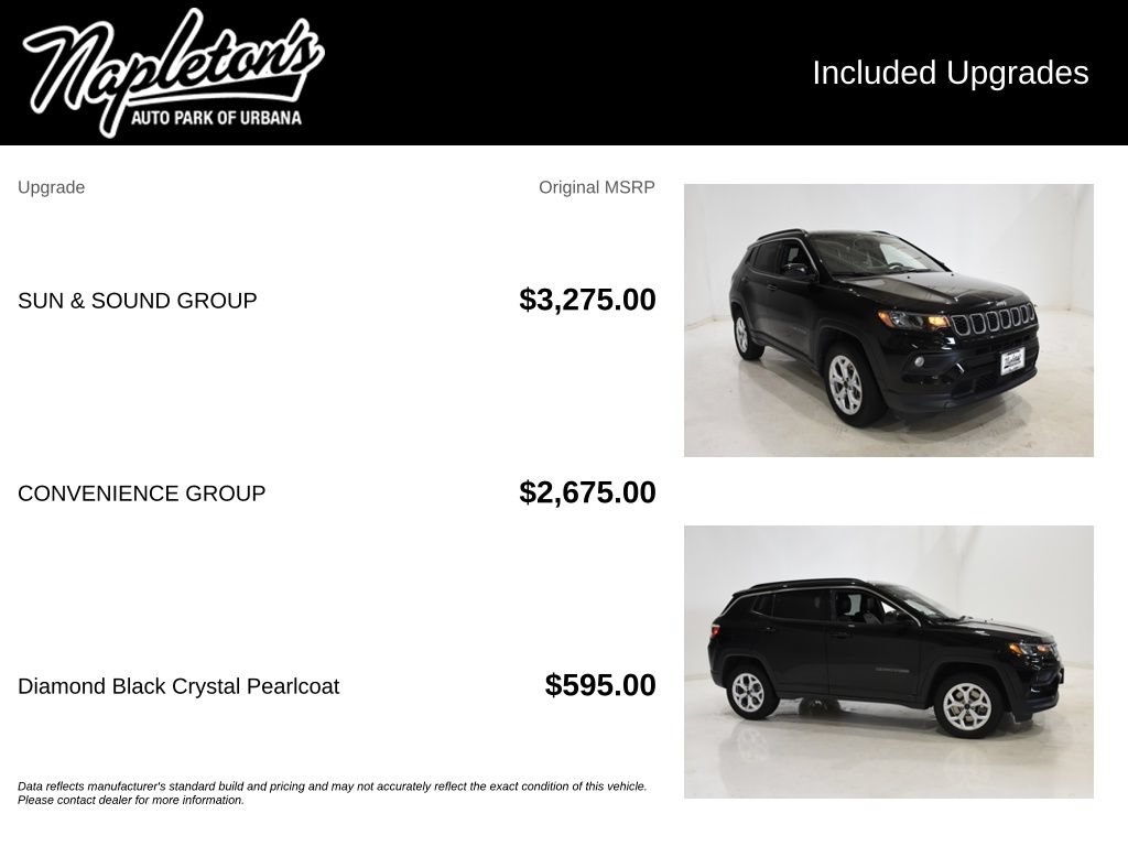 Used 2025 Jeep Compass Latitude w/ Sun & Sound Group AWD/4WD image 27