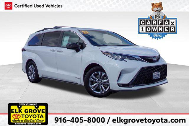 Certified 2021 Toyota Sienna XSE w/ XSE Plus Package