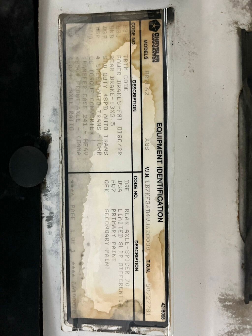 Used 1997 Dodge Ram 2500 Truck 4x4 Regular Cab image 13