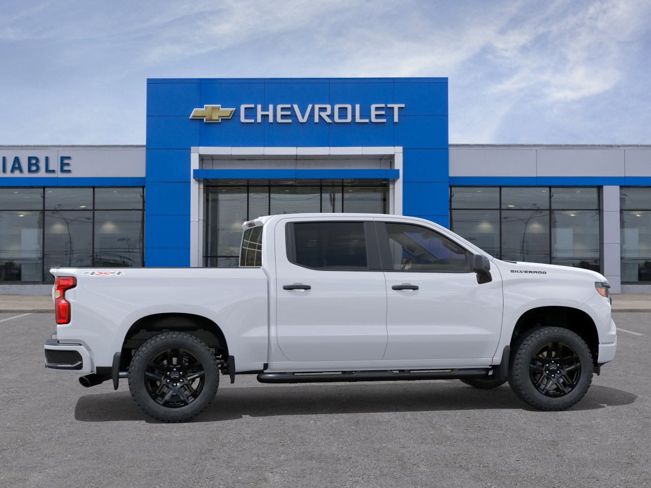 New 2026 Chevrolet Silverado 1500 Custom w/ Turbomax Blackout Package AWD/4WD image 5