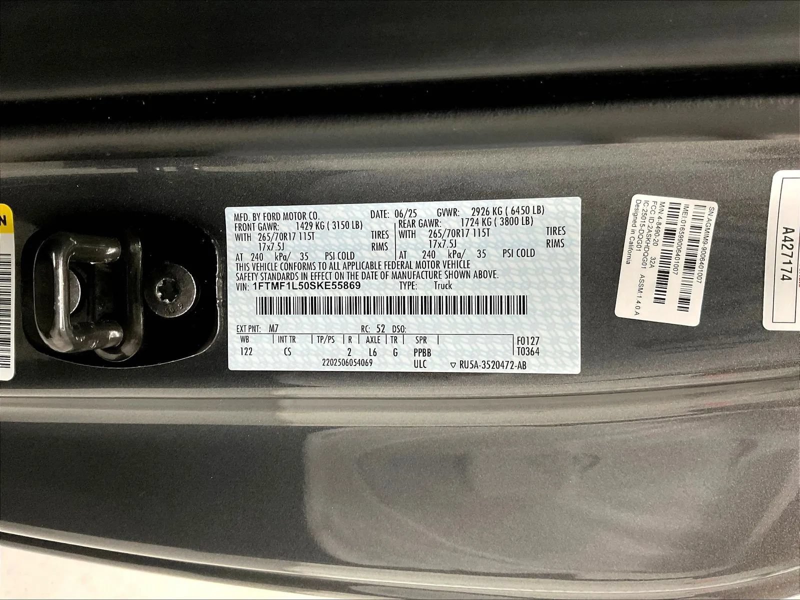 Used 2025 Ford F150 XL w/ Equipment Group 103A High AWD/4WD image 25