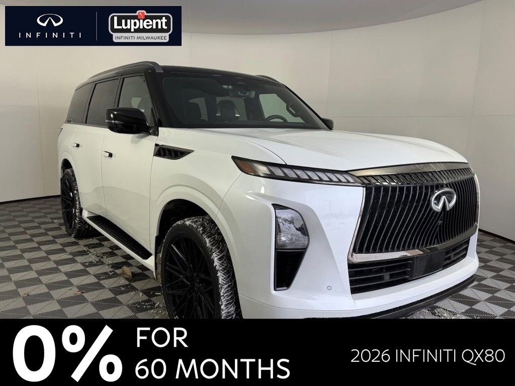 New 2026 INFINITI QX80 Autograph w/ Premium Cargo Package