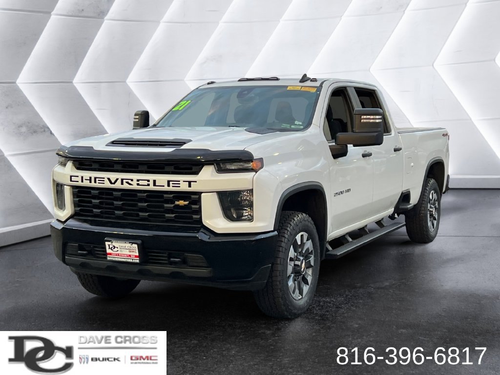Used 2021 Chevrolet Silverado 2500 Custom w/ Custom Value Package