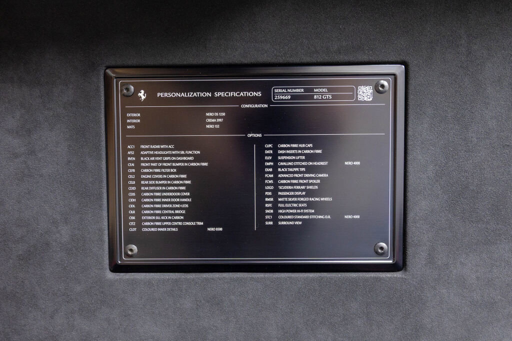 Certified 2021 Ferrari 812 GTS image 6