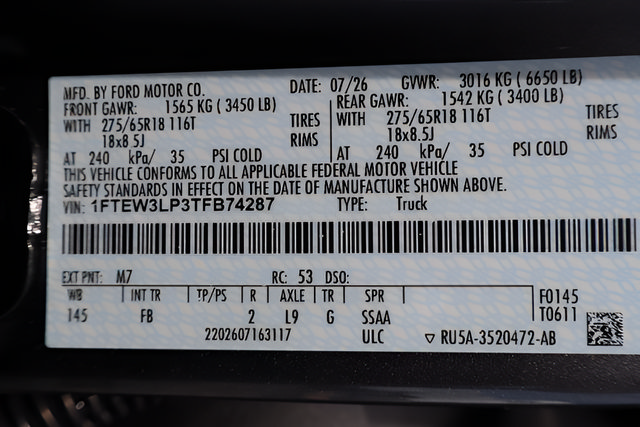 New 2026 Ford F150 XLT w/ XLT Black Appearance Package AWD/4WD image 25