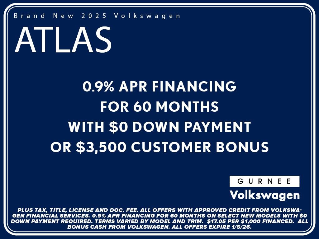 New 2025 Volkswagen Atlas Peak Edition SE image 4