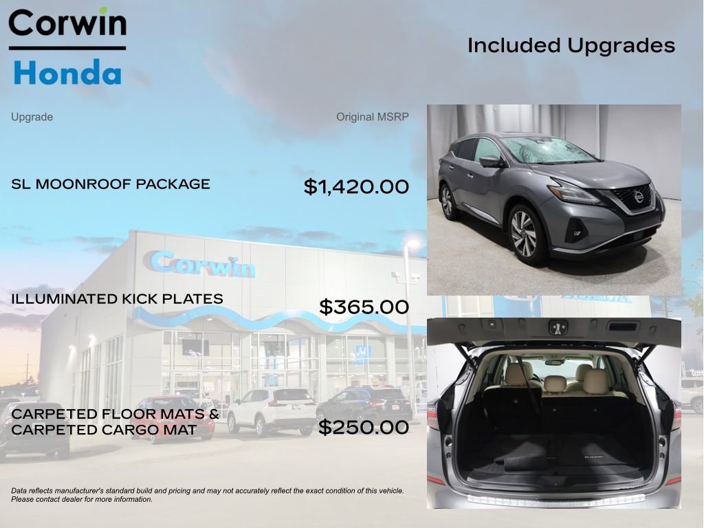 Used 2021 Nissan Murano SL w/ SL Moonroof Package image 4