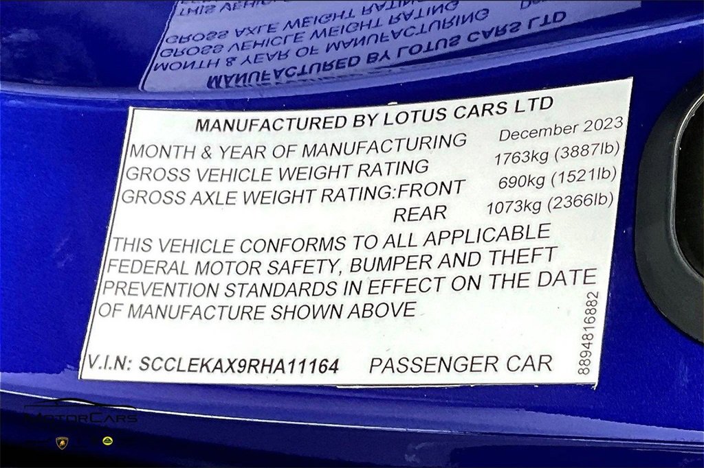 Used 2024 Lotus Emira V6 image 25