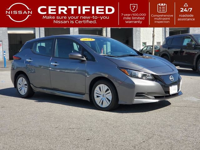 Certified 2024 Nissan Leaf S