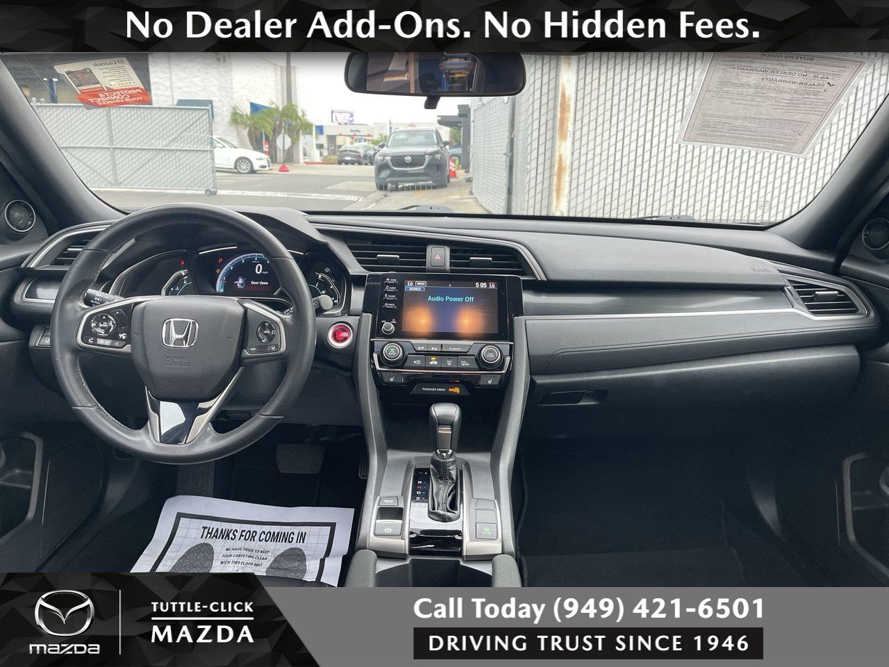 Used 2020 Honda Civic EX image 2