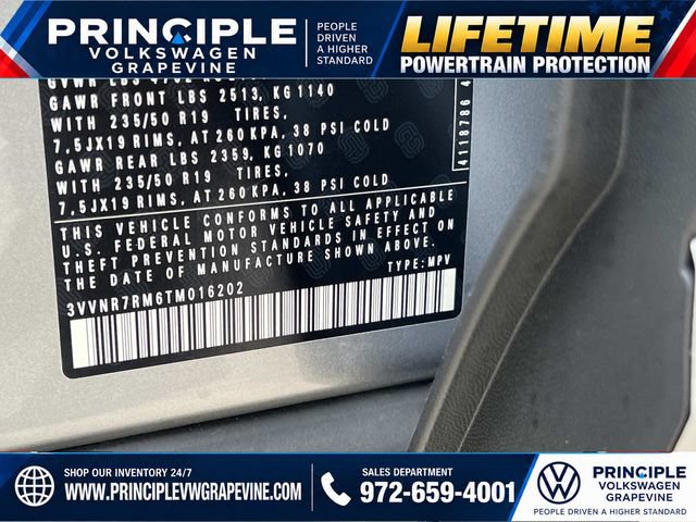 New 2026 Volkswagen Tiguan SE FWD image 25