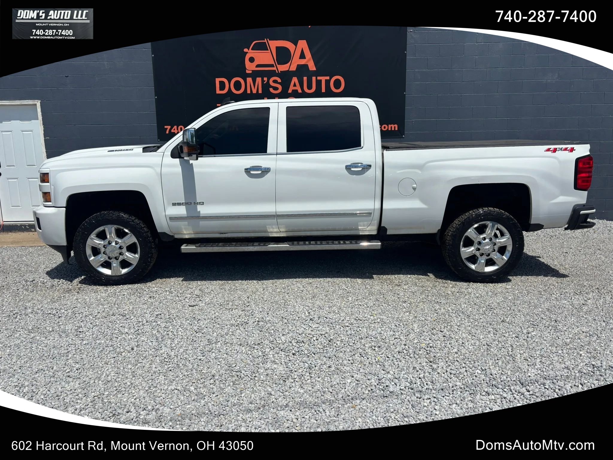 Used 2019 Chevrolet Silverado 2500 LTZ w/ Duramax Plus Package AWD/4WD image 1