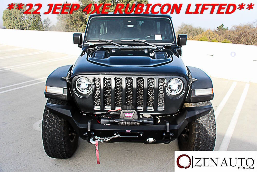 Used 2022 Jeep Wrangler Unlimited Rubicon 4xe w/ Cold Weather Group image 48