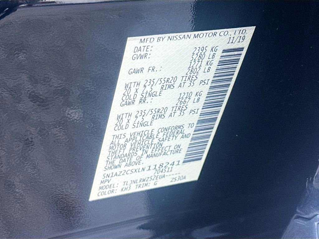 Used 2020 Nissan Murano SL image 33