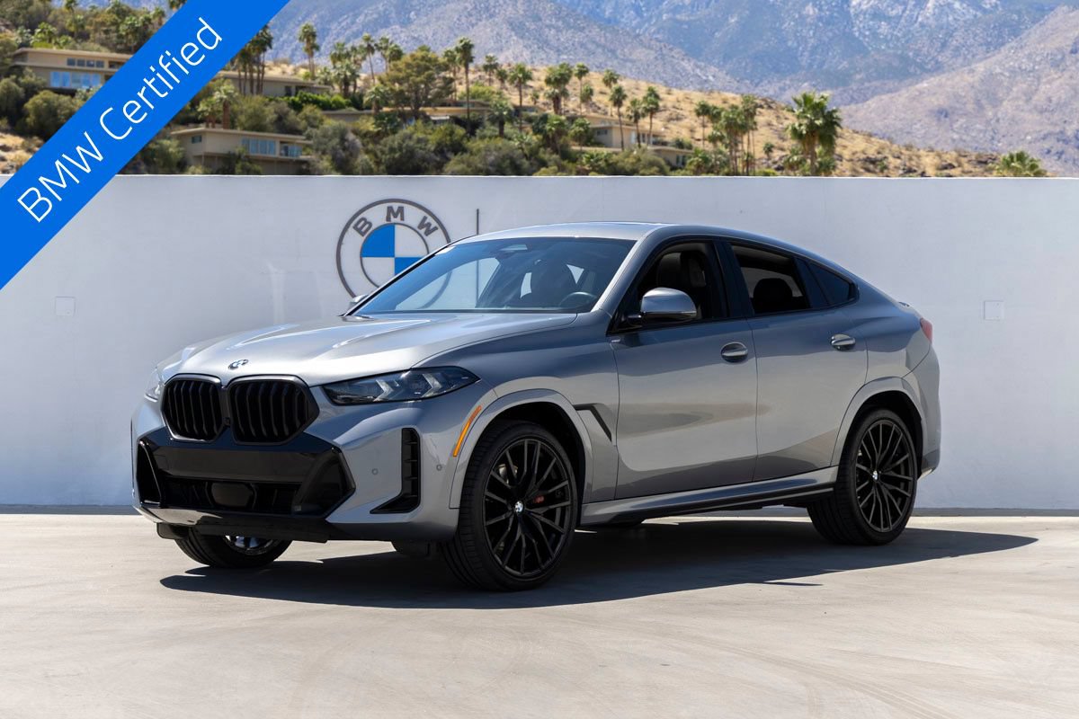 Certified 2024 BMW X6 xDrive40i w/ M Sport Professional Package AWD/4WD image 1