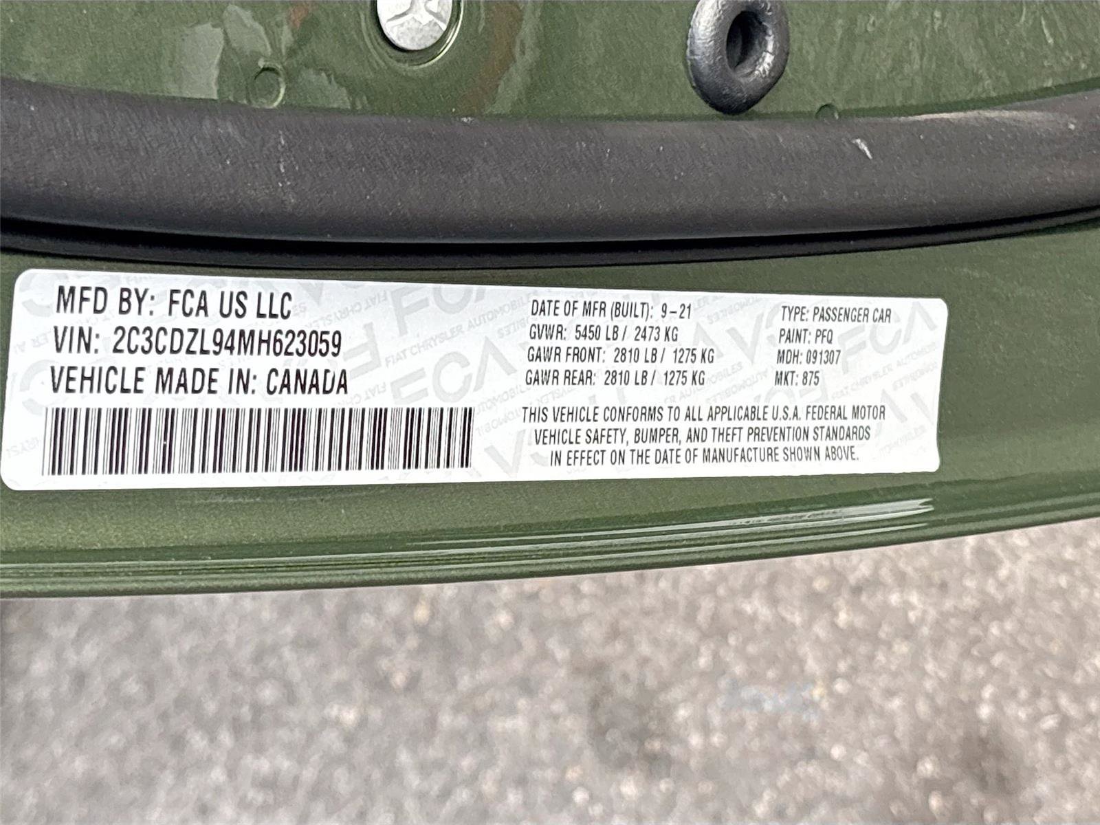 Used 2021 Dodge Challenger SRT Super Stock image 32