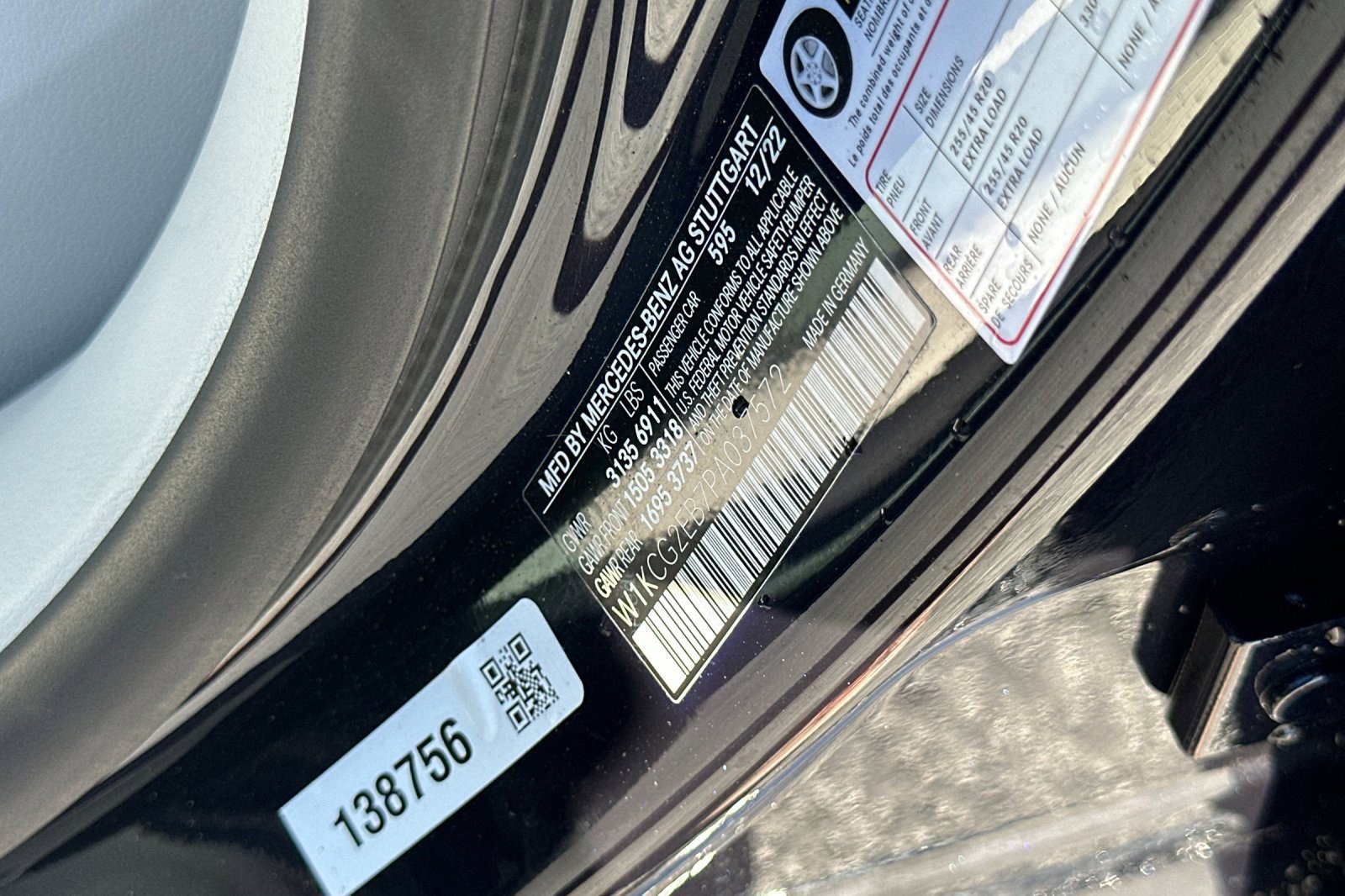 Certified 2023 Mercedes-Benz EQS 450+ 4MATIC Sedan image 36