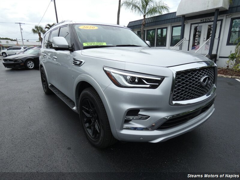 Used 2020 INFINITI QX80 Luxe w/ Proassist Package RWD image 1