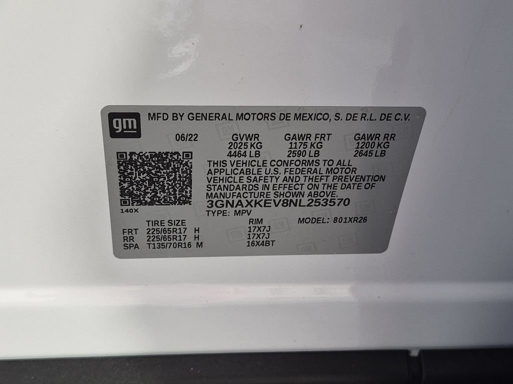 Used 2022 Chevrolet Equinox LT FWD image 40