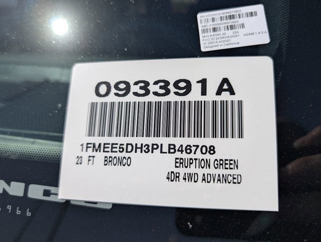 Used 2023 Ford Bronco Black Diamond image 37