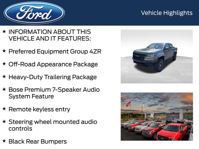 Used 2018 Chevrolet Colorado ZR2 AWD/4WD image 4