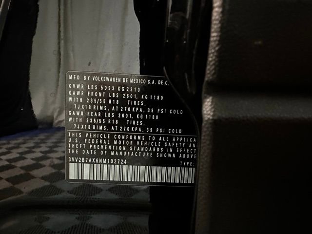 Certified 2022 Volkswagen Tiguan SE image 39