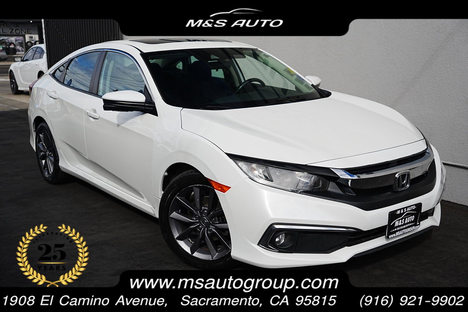 Used 2020 Honda Civic EX