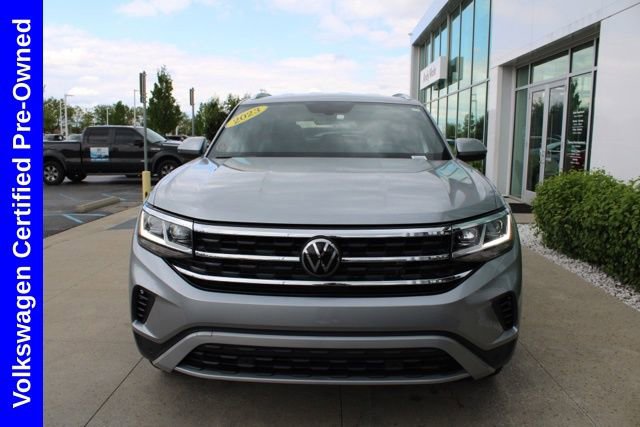 Used 2023 Volkswagen Atlas Cross Sport SE w/ Black Wheel Package AWD/4WD video 2