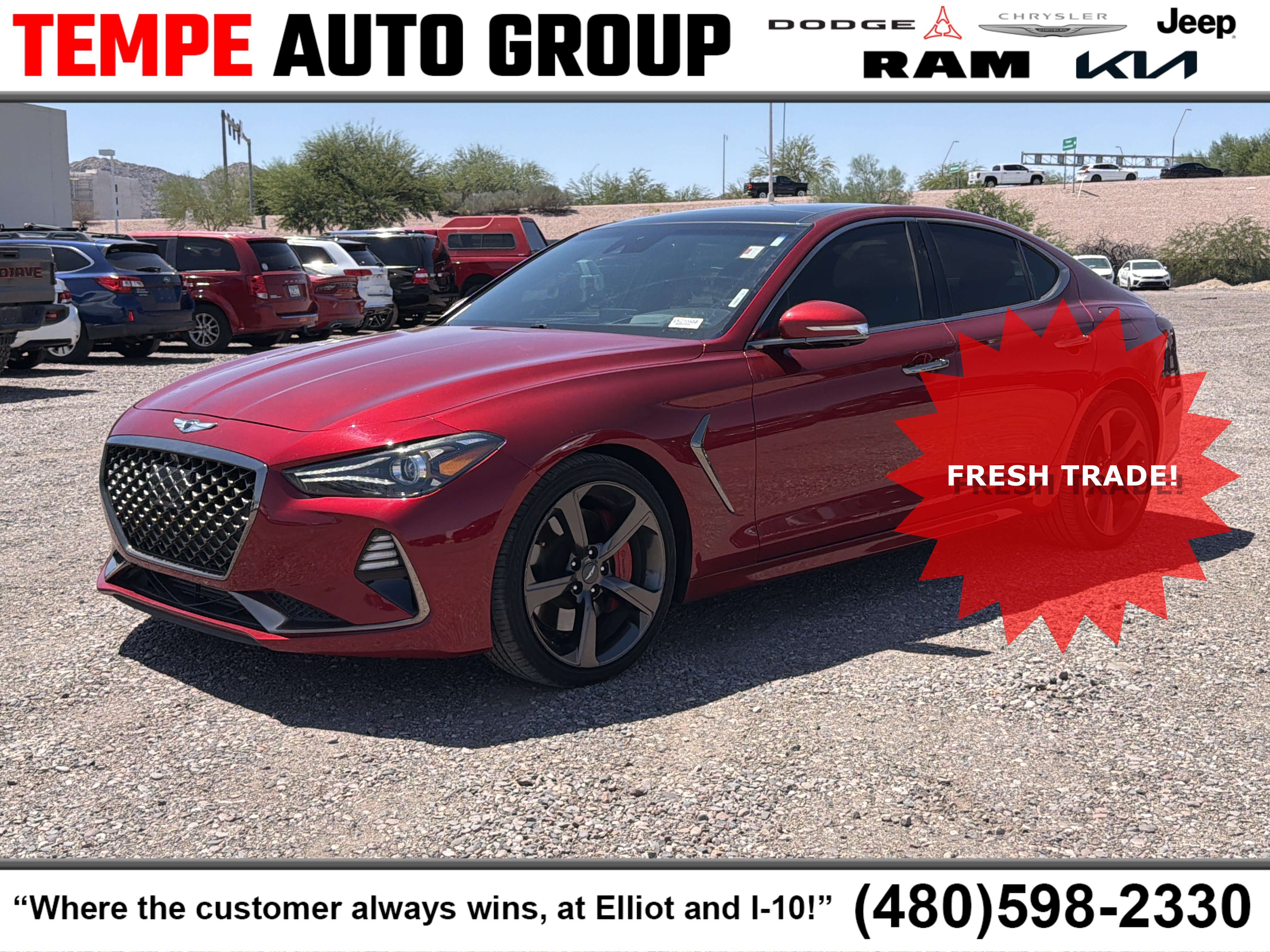 Used 2019 Genesis G70 3.3T Advanced w/ Sport Package