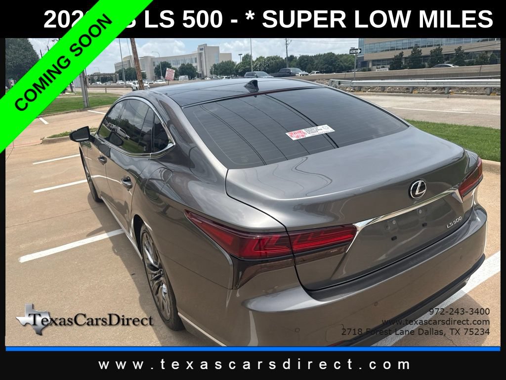 Used 2023 Lexus LS 500 w/ Interior Upgrade Package RWD image 2