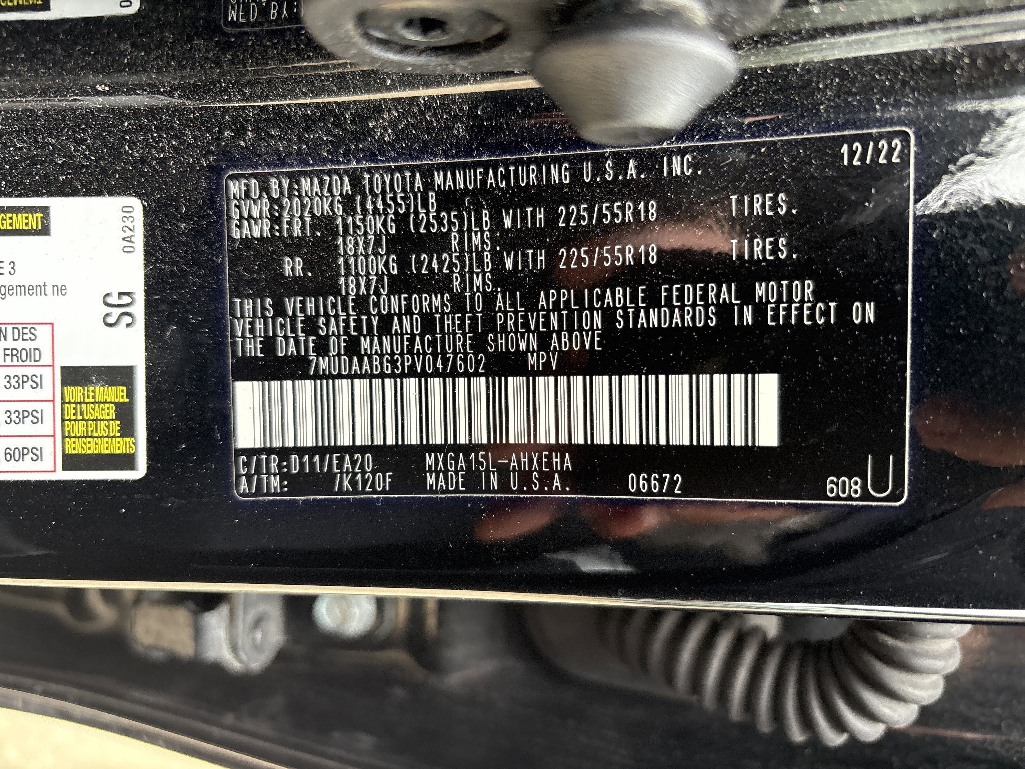 Used 2023 Toyota Corolla Cross XLE w/ Convenience Package AWD/4WD image 12