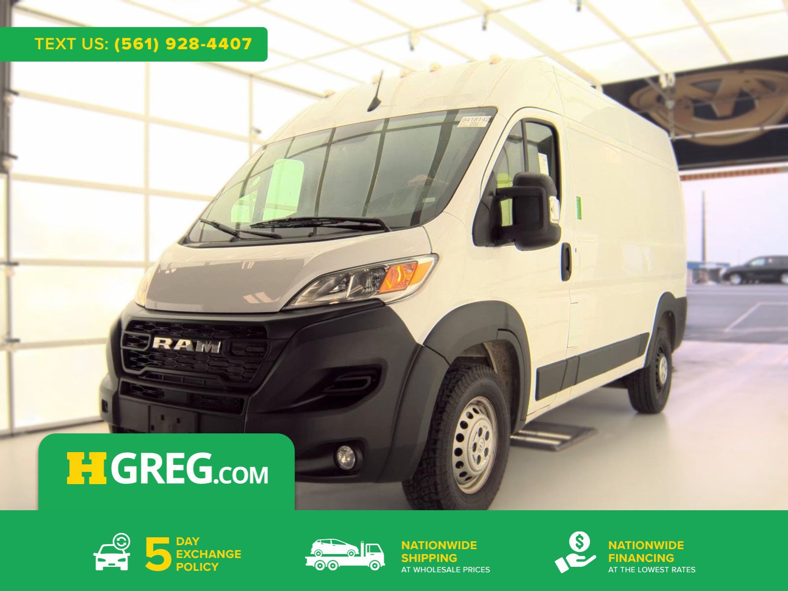 Used 2025 RAM ProMaster 2500 w/ Convenience Group FWD image 1