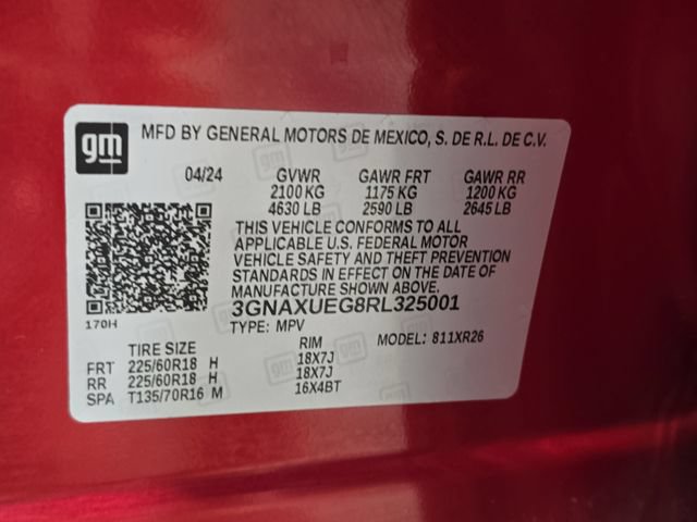 Used 2024 Chevrolet Equinox LT AWD/4WD image 34