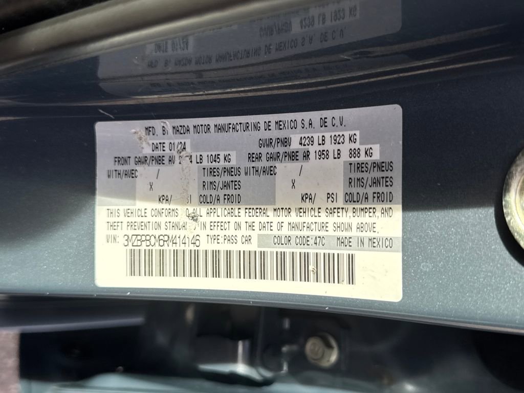 Used 2024 MAZDA MAZDA3 s image 26