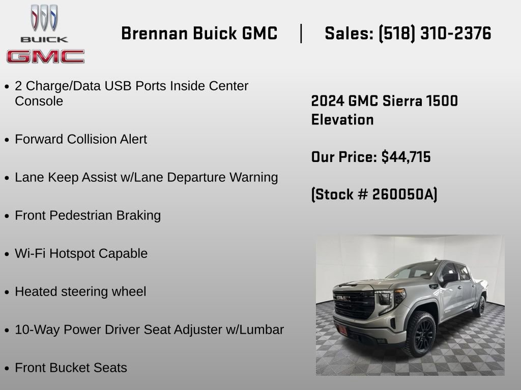 Certified 2024 GMC Sierra 1500 Elevation AWD/4WD image 18